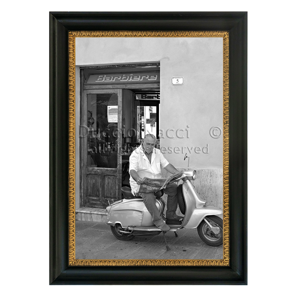The Barber on the Vespa