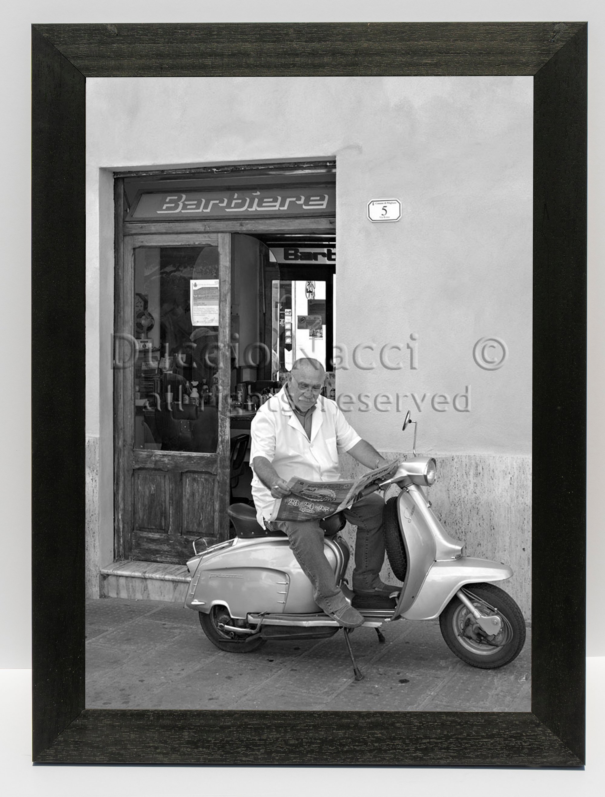 The Barber on the Vespa